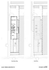 Fitzroy House | Julie Firkin Architects | Upper Plans Fitzroy House | Julie Firkin Architects | Builtworks.com.au