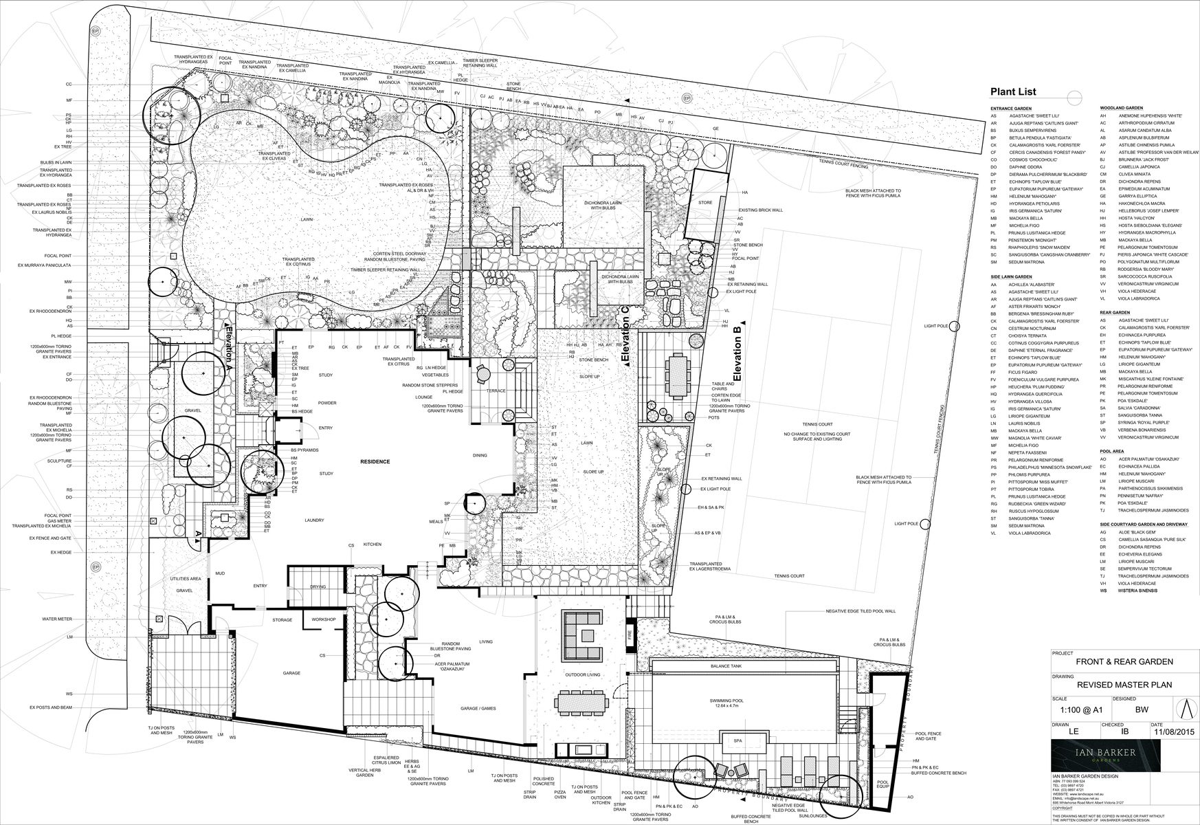 Camberwell Garden Project 1 | Design: Ian Barker Gardens | Images: Claire Takacs | Builtworks.com.au