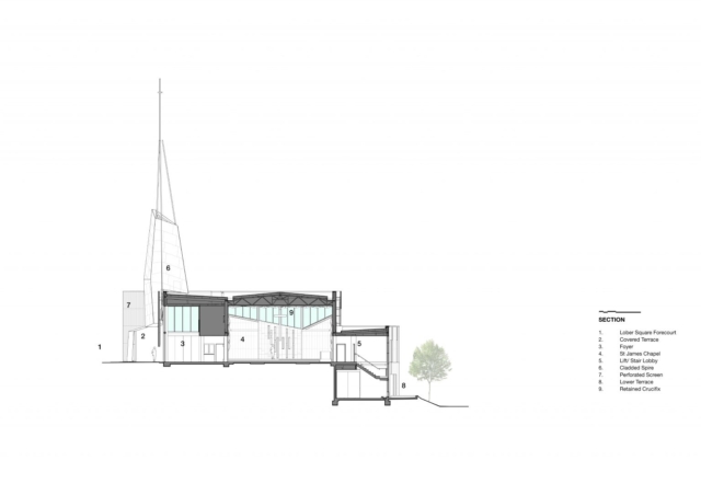 Anglicare's St James Chapel | Design: Jackson Teece  | Photography: Michael Nicholson | Builtworks.com.au
