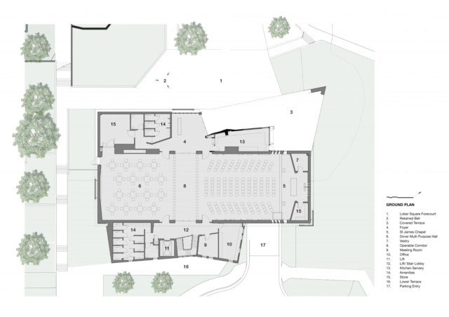 Anglicare's St James Chapel | Design: Jackson Teece  | Photography: Michael Nicholson | Builtworks.com.au