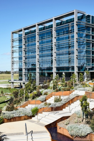 Caribbean Business Park, Stage 2 | Design: Peter Ryan Architects | Images: Alex Reinders | Builtworks.com.au