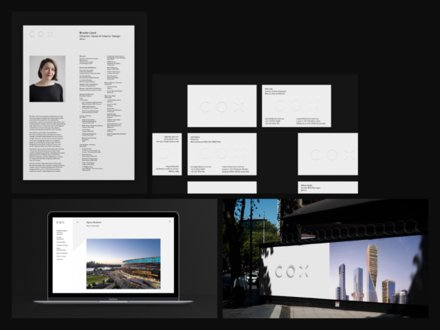 COX Rebrand | Cox Architecture and VAN O | Builtworks.com.au