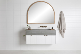 Hargraves Vanity | Design: Fabric Architecture and Loughlin Furniture | Photography: Loughlin Furniture | Builtworks.com.au