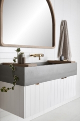 Hargraves Vanity | Design: Fabric Architecture and Loughlin Furniture | Photography: Loughlin Furniture | Builtworks.com.au