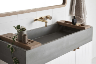 Hargraves Vanity | Design: Fabric Architecture and Loughlin Furniture | Photography: Loughlin Furniture | Builtworks.com.au