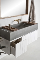 Hargraves Vanity | Design: Fabric Architecture and Loughlin Furniture | Photography: Loughlin Furniture | Builtworks.com.au