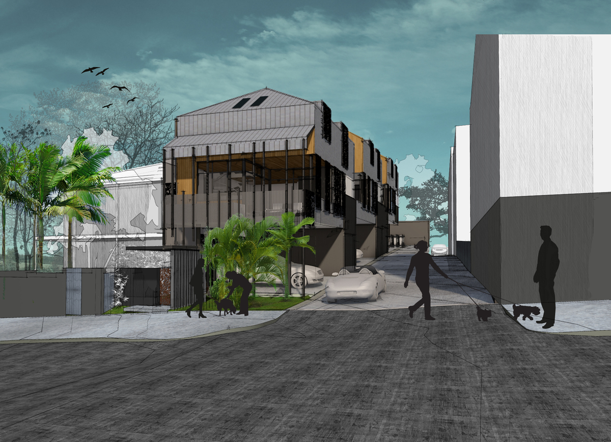 TRIO ON AMOS | Design: REFRESH*DESIGN  | Images: Andy MacPherson | Builtworks.com.au