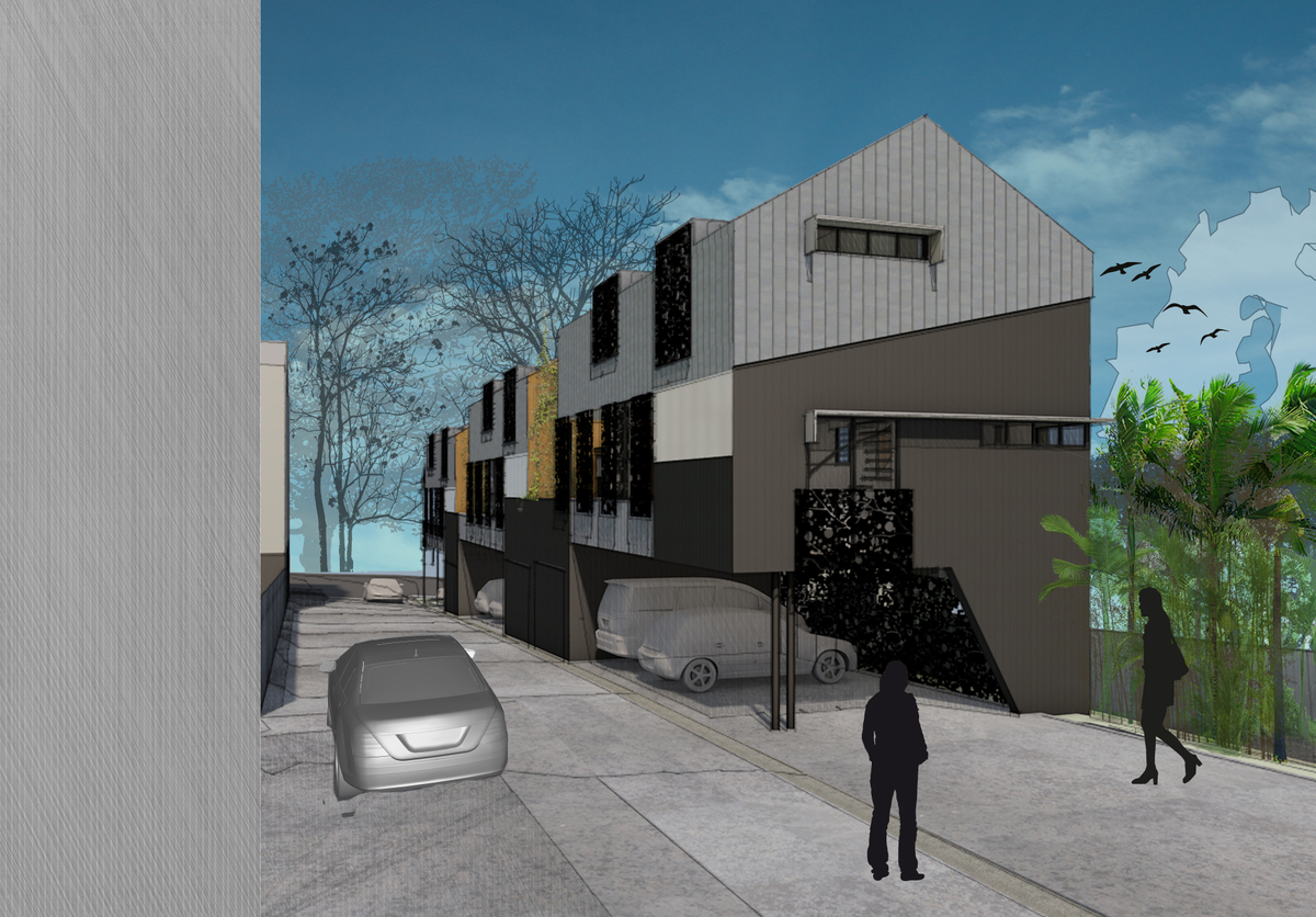 TRIO ON AMOS | Design: REFRESH*DESIGN  | Images: Andy MacPherson | Builtworks.com.au