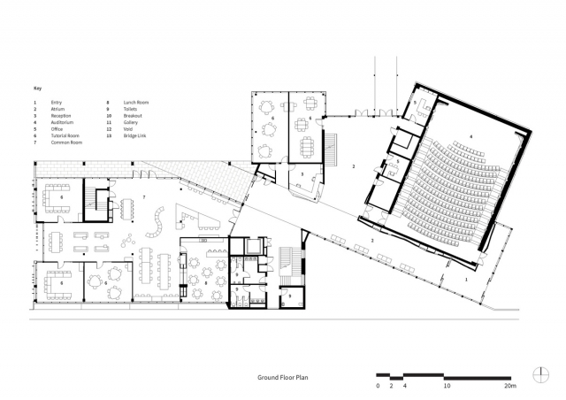 Trinity College Gateway Building | Design: McIldowie Partners | Ground Floor Trinity College Gateway Building | Design: McIldowie Partners | Ground Floor | Builtworks.com.au