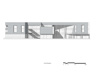 Trinity College Gateway Building | Design: McIldowie Partners | North Elevation  | Builtworks.com.au