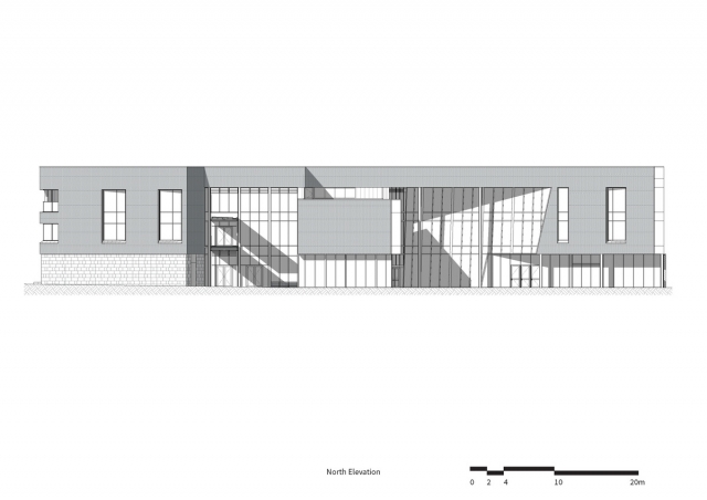 Trinity College Gateway Building | Design: McIldowie Partners | North Elevation Trinity College Gateway Building | Design: McIldowie Partners | North Elevation | Builtworks.com.au