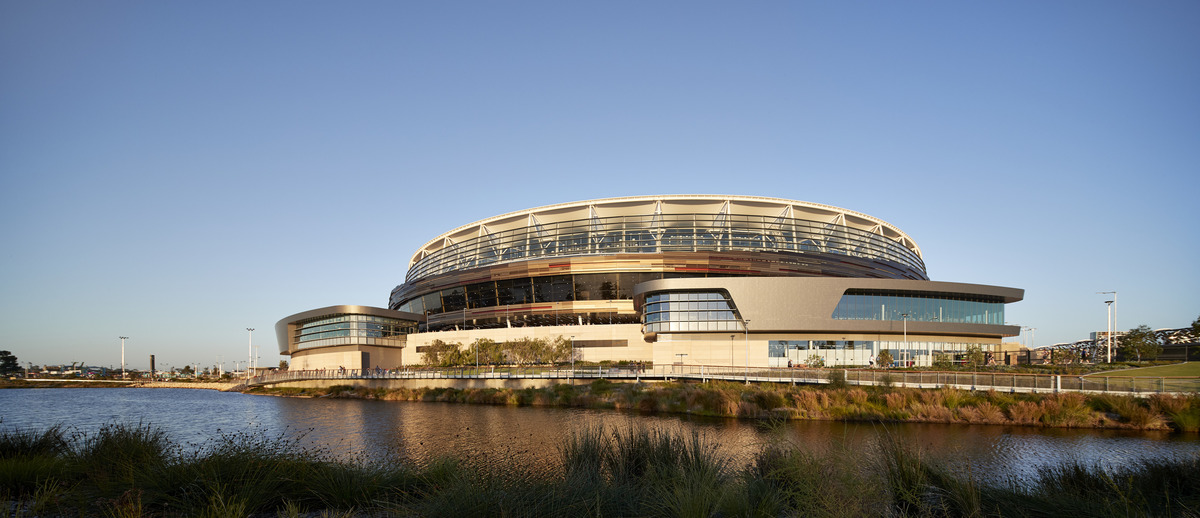 Optus Stadium | Design: COX Architecture, Hassell, and HKS  | Images: Peter Bennetts | Builtworks.com.au