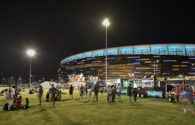 Optus Stadium | Design: COX Architecture, Hassell, and HKS  | Images: Peter Bennetts | Builtworks.com.au