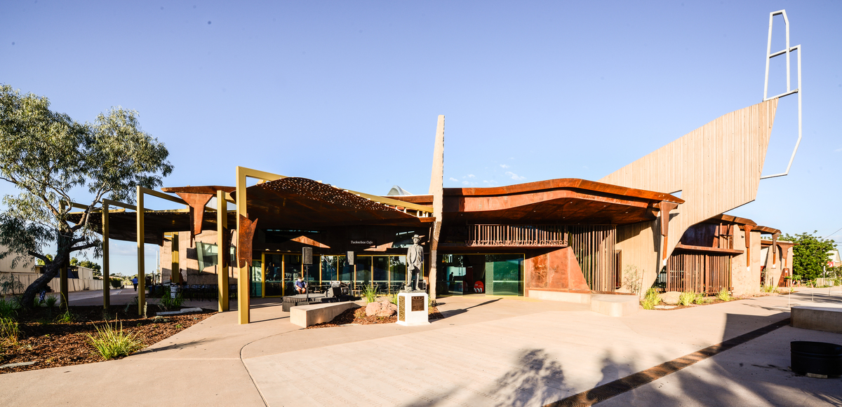 Waltzing Matilda Centre | Design: COX Architecture | Images: Brendan Gaffney and Casey Vallance | Builtworks.com.au