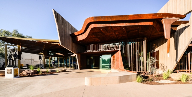 Waltzing Matilda Centre | Design: COX Architecture | Images: Brendan Gaffney and Casey Vallance | Builtworks.com.au