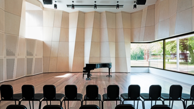 Firbank Grammar New Music School | Design: Cox Architecture | Images: Dan Farrar Firbank Grammar New Music School | Design: Cox Architecture | Images: Dan Farrar | Builtworks.com.au