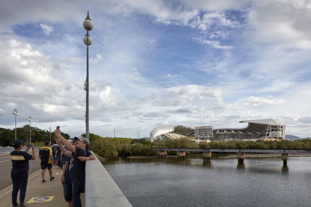Queensland Country Bank Stadium | Design: COX Architecture and Counterpoint Architecture | Images: Christopher Frederick Jones and Andrew Rankin Queensland Country Bank Stadium | Design: COX Architecture and Counterpoint Architecture | Images: Christopher Frederick Jones and Andrew Rankin | Builtworks.com.au