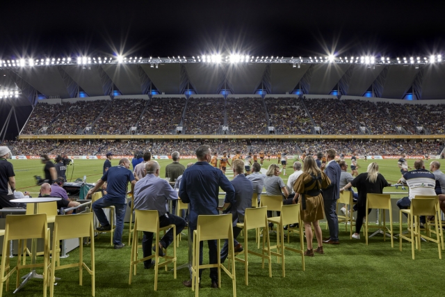 Queensland Country Bank Stadium | Design: COX Architecture and Counterpoint Architecture | Images: Christopher Frederick Jones and Andrew Rankin Queensland Country Bank Stadium | Design: COX Architecture and Counterpoint Architecture | Images: Christopher Frederick Jones and Andrew Rankin | Builtworks.com.au