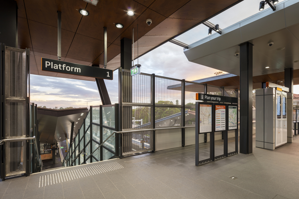 Cheltenham Station | Design: Cox Architecture | Images: Tom Ferguson | Builtworks.com.au