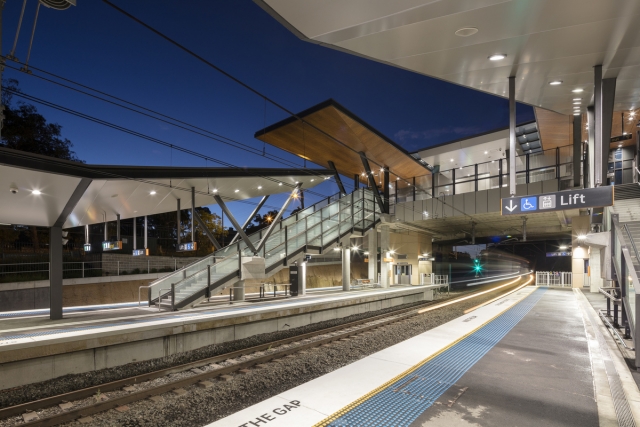 Cheltenham Station | Design: Cox Architecture | Images: Tom Ferguson | Builtworks.com.au