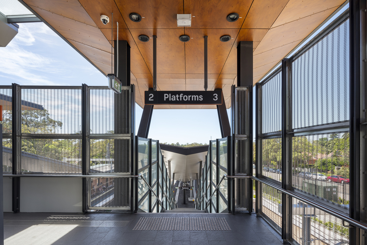 Cheltenham Station | Design: Cox Architecture | Images: Tom Ferguson | Builtworks.com.au