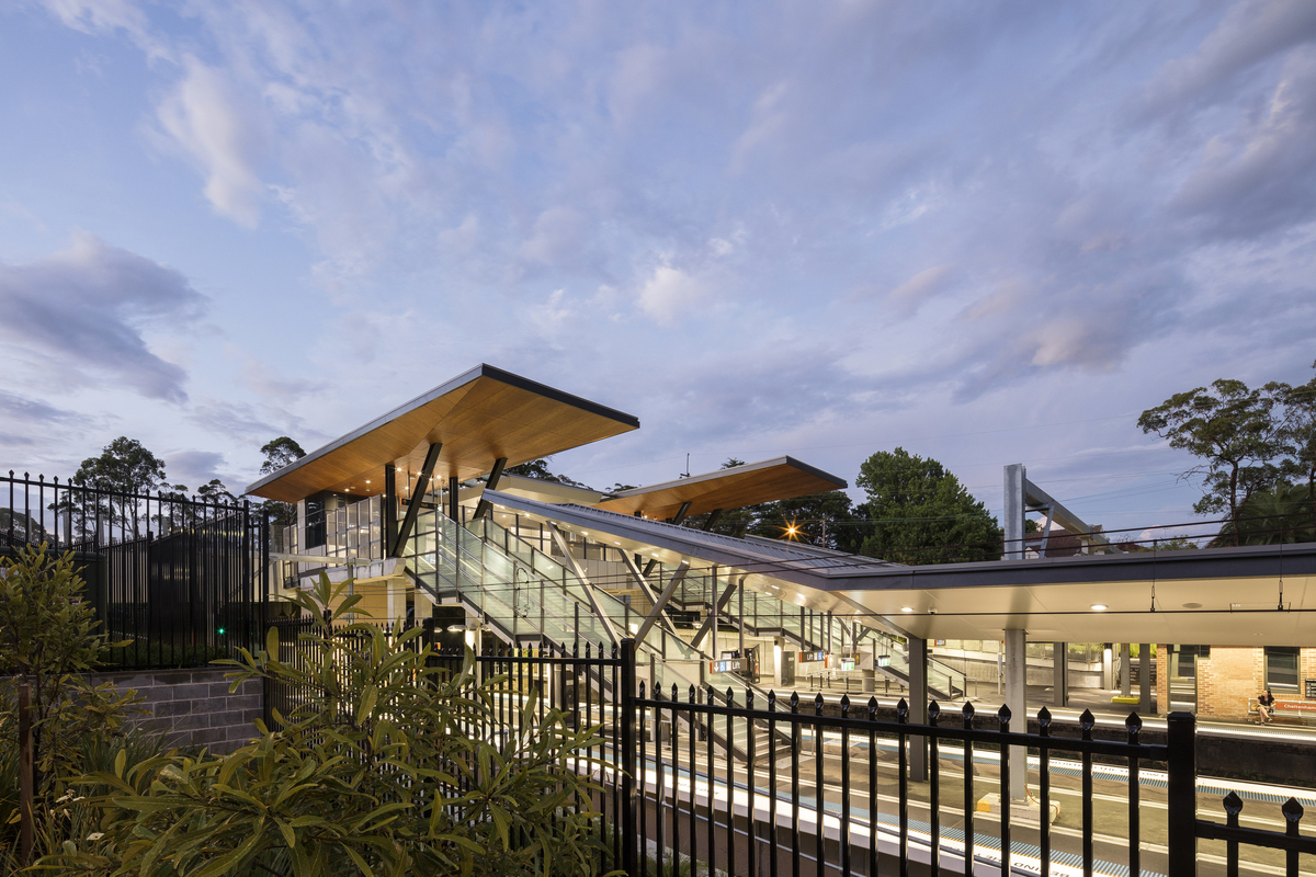 Cheltenham Station | Design: Cox Architecture | Images: Tom Ferguson | Builtworks.com.au