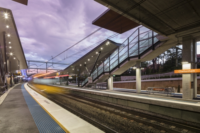 Cheltenham Station | Design: Cox Architecture | Images: Tom Ferguson | Builtworks.com.au