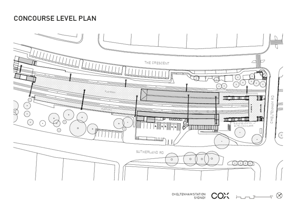 Cheltenham Station | Design: Cox Architecture | Images: Tom Ferguson | Builtworks.com.au