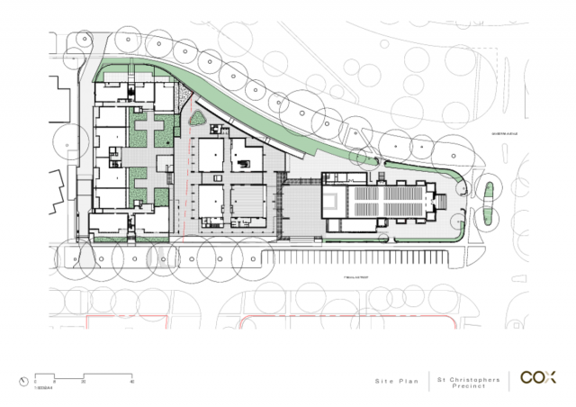 St Christopher's Cathedral Precinct | Design: Cox Architecture | Images: Ben Wrigley | Builtworks.com.au