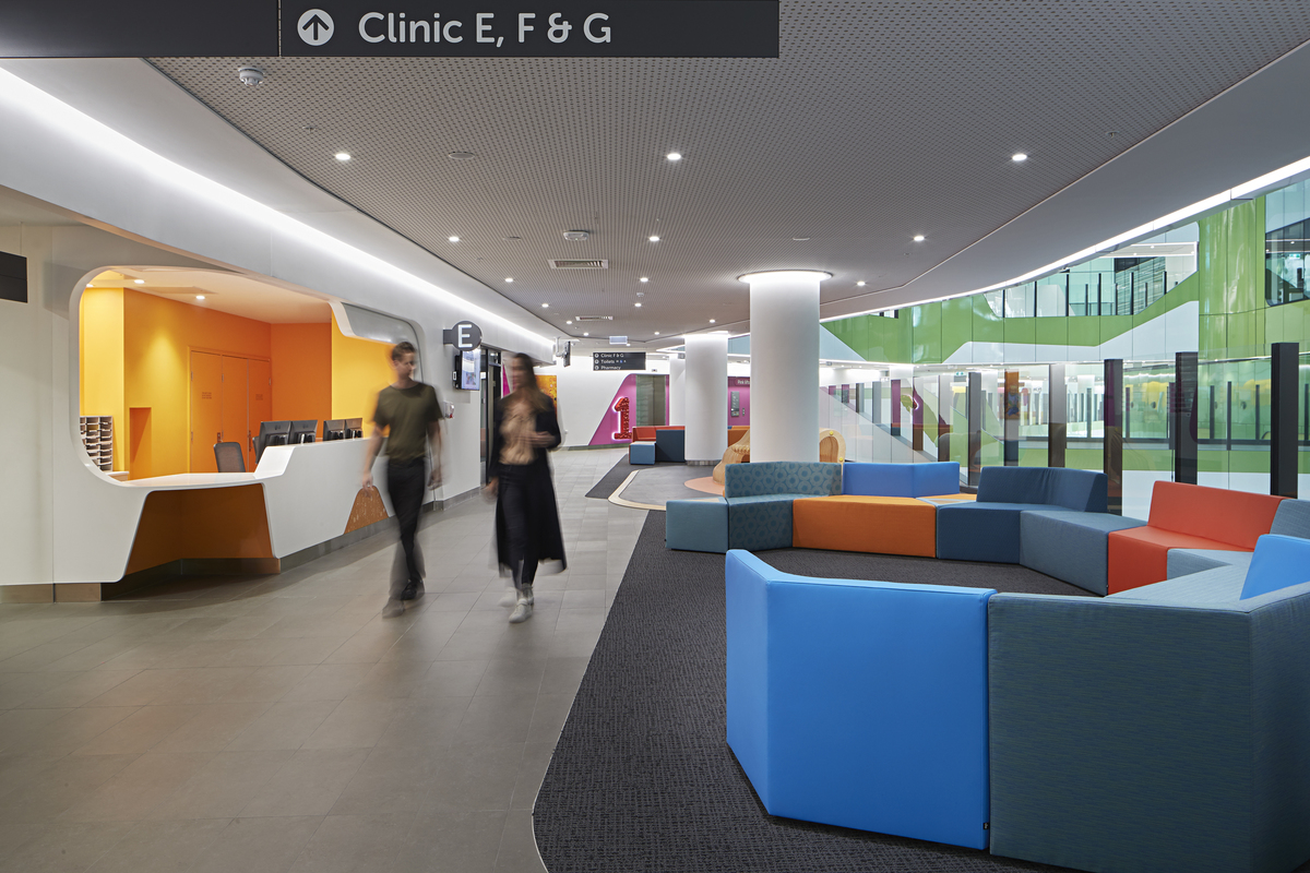 Perth Children’s Hospital | Design: Cox, BLP, HKS, JCY | Images: Shannon McGrath | Builtworks.com.au