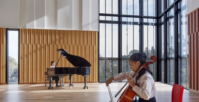 PLC Performing Arts Centre | Design: Cox Architecture | Photography: Peter Clarke PLC Performing Arts Centre | Design: Cox Architecture | Photography: Peter Clarke | Builtworks.com.au