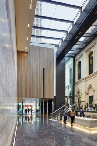 259 Queen St Tower and Lobby Refurbishment | Design: COX | Images: Christopher Frederick Jones | Builtworks.com.au
