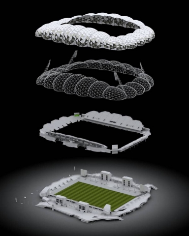 AAMI Park | Design: COX | Images: Dianna Snape AAMI Park | Design: COX | Images: Dianna Snape | Builtworks.com.au