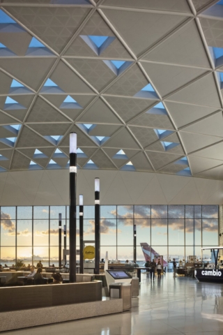 Sydney International Airport | Design: Cox Architecture | Image: John Gollings Sydney International Airport | Design: Cox Architecture | Image: John Gollings | Builtworks.com.au