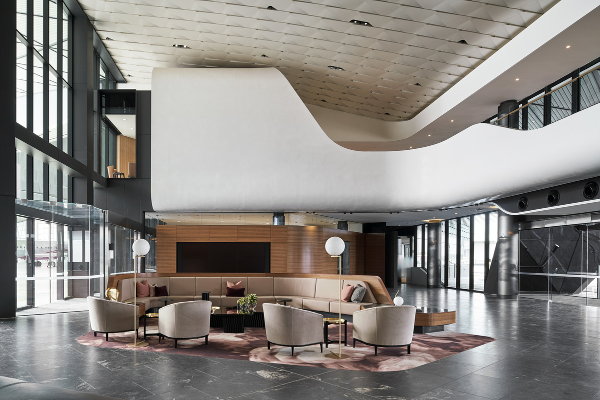 Melbourne Jet Base | Deign: Cox | Image: Peter Clarke | Builtworks.com.au