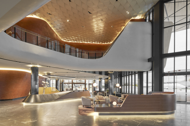 Melbourne Jet Base | Deign: Cox | Image: Peter Clarke Melbourne Jet Base | Deign: Cox | Image: Peter Clarke | Builtworks.com.au