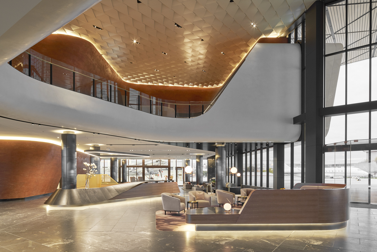 Melbourne Jet Base | Deign: Cox | Image: Peter Clarke | Builtworks.com.au