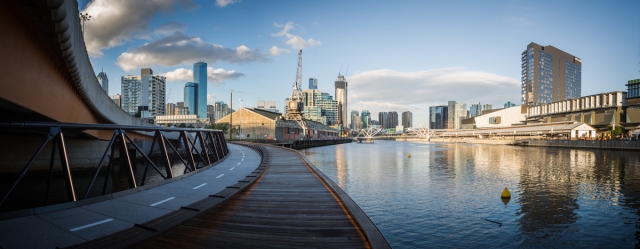 Jim Stynes Bridge | Design: COX | Images: Tommy Miller Jim Stynes Bridge | Design: COX | Images: Tommy Miller | Builtworks.com.au