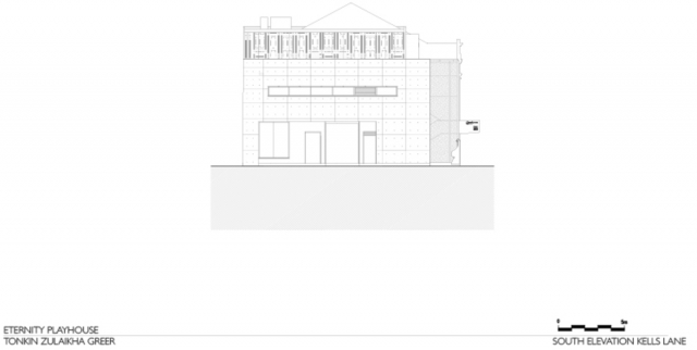 Eternity Playhouse | Design: Tonkin Zulaikha Greer Architects | South Elevation | Builtworks.com.au