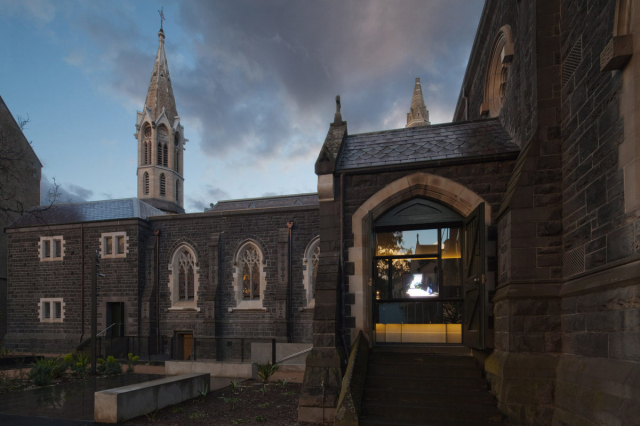 Good Shepherd Chapel | Design: Robert Simeoni Architects | Image: Trevor Mein Good Shepherd Chapel | Design: Robert Simeoni Architects | Image: Trevor Mein | Builtworks.com.au