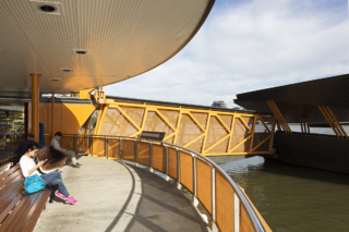 Brisbane Ferry Terminals | Design: COX Architecture | Image: Christopher Frederick Jones/ Ross Pottinger | Builtworks.com.au