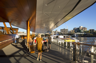 Brisbane Ferry Terminals | Design: COX Architecture | Image: Christopher Frederick Jones/ Ross Pottinger | Builtworks.com.au