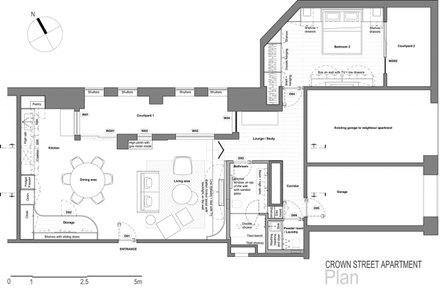 Crown Street Apartment | Design: Brooke Aitken Design | Builtworks.com.au
