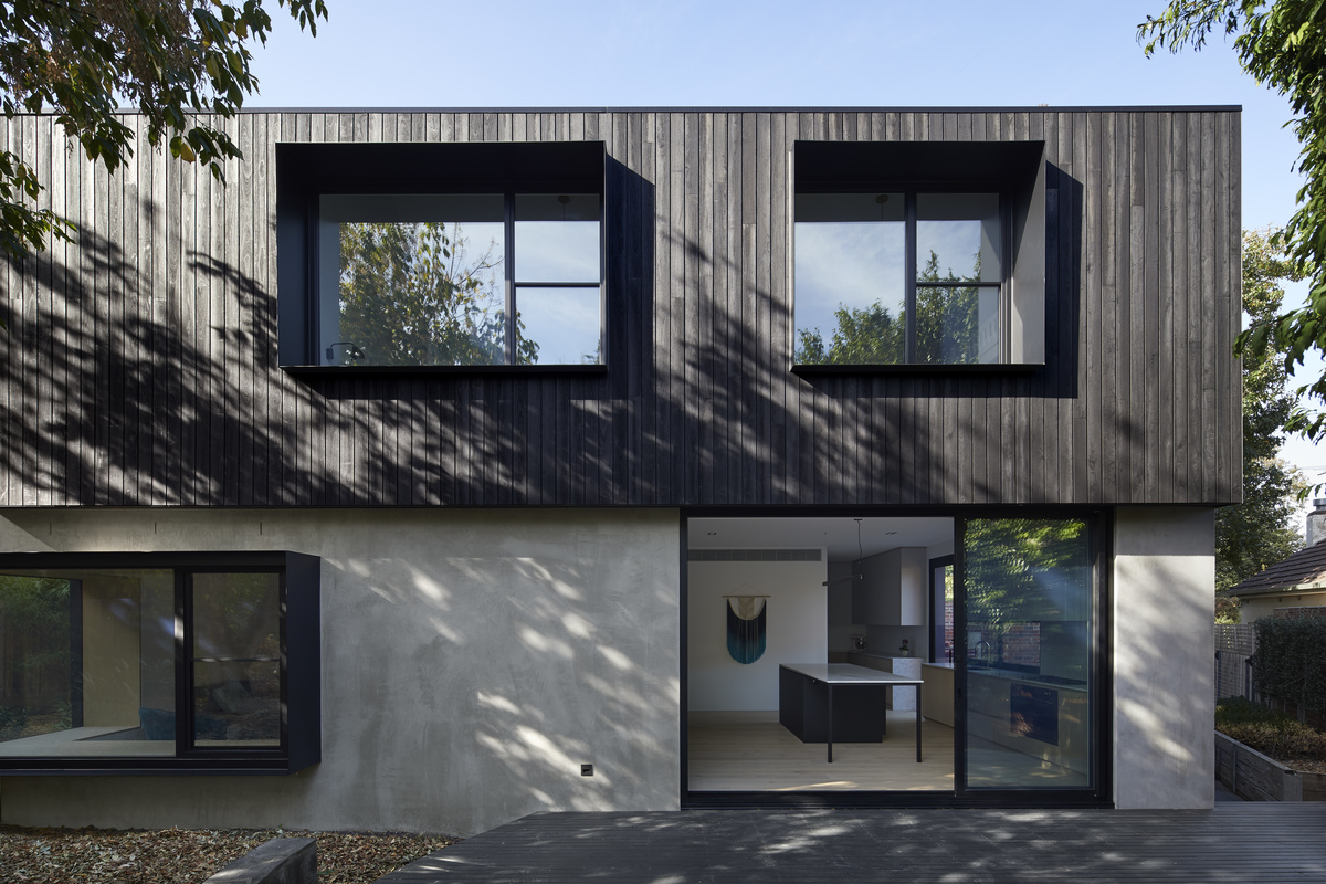 Charred Wood House
