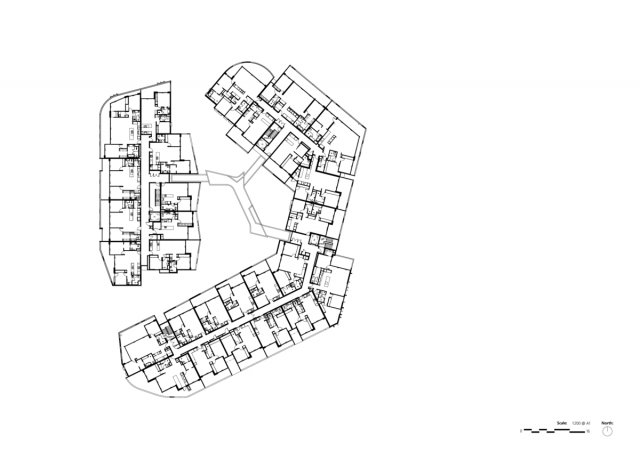 Essence Apartments | Design: Hames Sharley | Floor Plan Level 10 | Builtworks.com.au