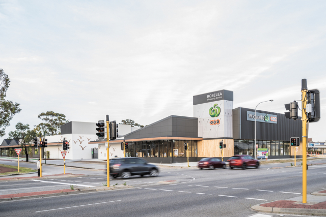 Roselea Shopping Centre | Design: Hames Sharley | Image: Reuben Black Roselea Shopping Centre | Design: Hames Sharley | Image: Reuben Black | Builtworks.com.au