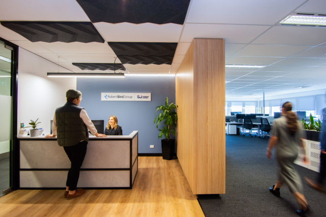 Robert Bird Group Office Fitout | Design: Hames Sharley | Image: Daniel Trimboli Robert Bird Group Office Fitout | Design: Hames Sharley | Image: Daniel Trimboli | Builtworks.com.au