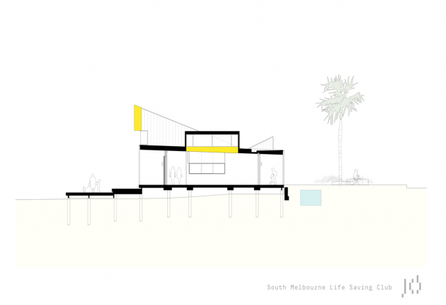 South Melbourne Life Saving Club | Design: JCB South Melbourne Life Saving Club | Design: JCB | Builtworks.com.au