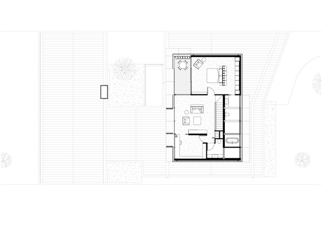 Lake House | Design: Format Architects | First Floor Plan | Builtworks.com.au