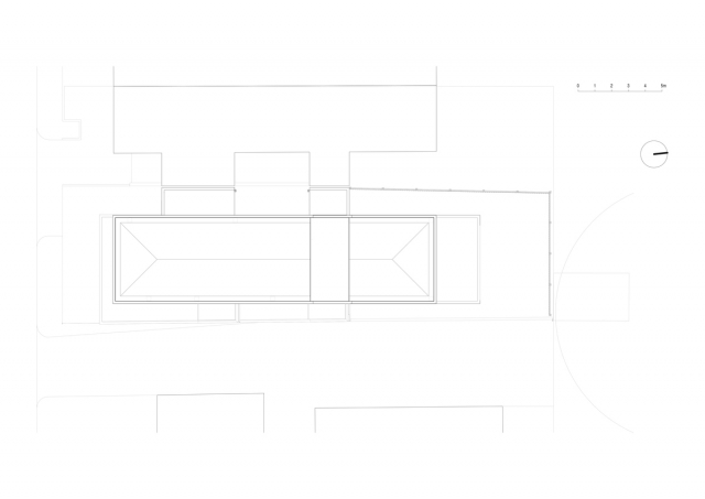 Folding Floor House | Design: Crosshatch | Roof Plan | Builtworks.com.au